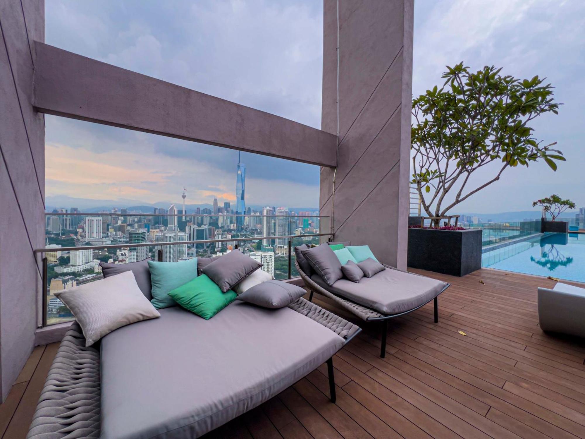 Sky Pool Suites Kl Sentral - Riveria City Kuala Lumpur Dış mekan fotoğraf